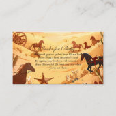 Boho Country Western Books for Baby Begleitkarte (Vorderseite)