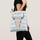Boho Cow Skull Tasche (Von Nahem)