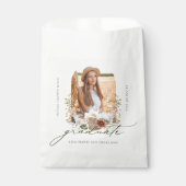 Boho Cowgirl Country Western Graduation Party Geschenktütchen (Vorderseite)