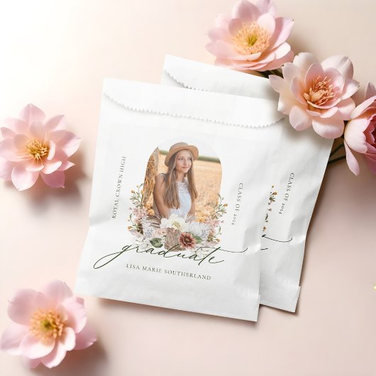 Boho Cowgirl Country Western Graduation Party Geschenktütchen