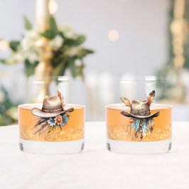 Boho Cowgirl Social Club Rocks Glasses Whiskyglas