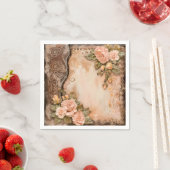 Boho Cowgirl Western Floral Wedding Napkins Serviette (Beispiel)