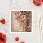 Boho Cowgirl Western Floral Wedding Napkins Serviette (Beispiel)