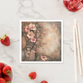 Boho Cowgirl Western Floral Wedding Napkins Serviette (Beispiel)