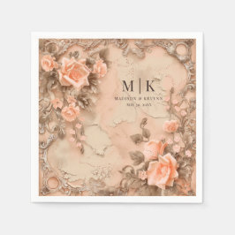 Boho Cowgirl Western Florals Wedkins Serviette