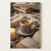 Boho Cozy Warm Kerzenlicht Planer (Rückseite)