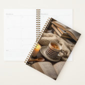 Boho Cozy Warm Kerzenlicht Planer (Anzeige)
