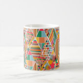 Boho Crazy Quilt Coffee Tasse (Mittel)