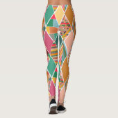 Boho Crazy Quilt Leggings (Rückseite)
