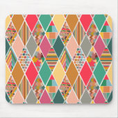 Boho Crazy Quilt Mousepad (Vorne)