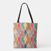 Boho Crazy Quilt Tasche (Rückseite)