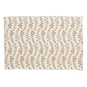 Boho Cream Fern Strings - nahtloses Muster. Kissenbezug (Vorderseite)