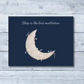 Boho Crescent Moon Postkarte