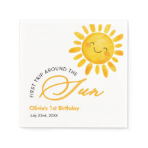 Boho Cute Erste Reise um die Sonne 1. Geburtstag