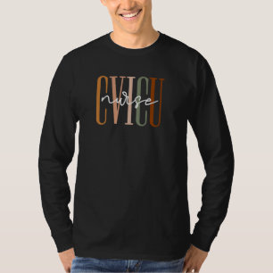 Boho CVICU Krankenschwester Klinische Pflege Herzk T-Shirt