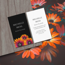 Boho Daisies farbenfrohe botanische Schwarze