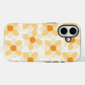 Boho Daisies + Regenbogenregen Case-Mate iPhone Hülle (Rückseite (Horizontal))
