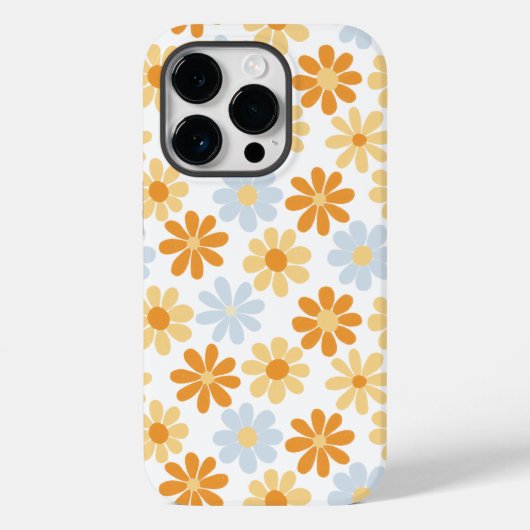 Boho Daisy Art - Zeichnung Case-Mate iPhone Hülle (Rückseite)