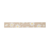 Boho Daisy Blume Einladung Bly Band (Flach)