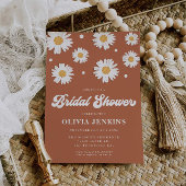 Boho Daisy Bridal Shower Einladungen