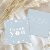 Boho Daisy Danky-Karte Dankeskarte