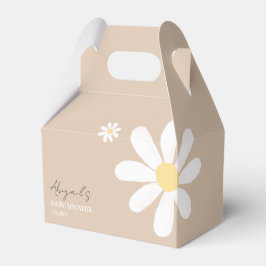 Boho Daisy Floral Baby Dusche Geschenkschachtel