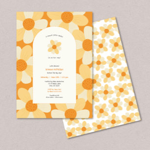 Boho Daisy Girl Dusche Einladung