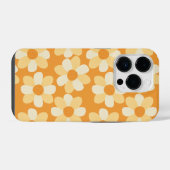 Boho-Daisy-Kunst iPhone Hülle (Rückseite (Horizontal))