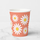 Boho Daisy Pappbecher (Links)