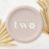 Boho Daisy Second Birthday Paper Teller