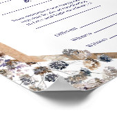 Boho Dandelion Pagan Handfastzertifikat Poster (Ecke)