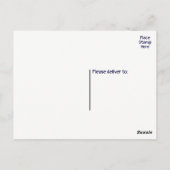 Boho danke Ihnen Dream Catcher Native American Bla Postkarte (Rückseite)