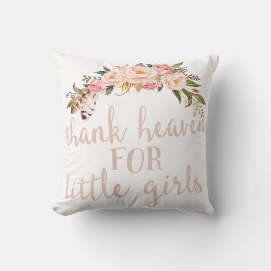 Boho danken Himmel für kleine Kissen (Vorderseite)