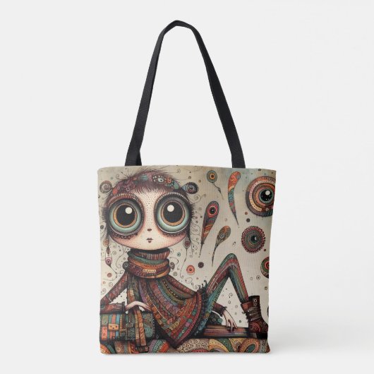 "Boho Daydreamer" Tote Bag von DAKimage Tasche (Rückseite)