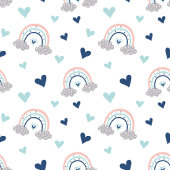 Boho-Decke Geschenk Regenbogen Pastell für Kinder Fleecedecke