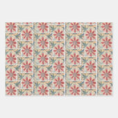 Boho Decorative Mulitple Tile Geschenkpapier Set (Vorderseite 3)