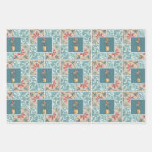 Boho Decorative Mulitple Tile Geschenkpapier Set (Vorderseite 2)