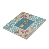 Boho Decorative Tile & Floral Keramik Tile Fliese (Seite)