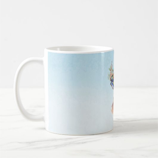 Boho Deer Kaffeetasse (Links)