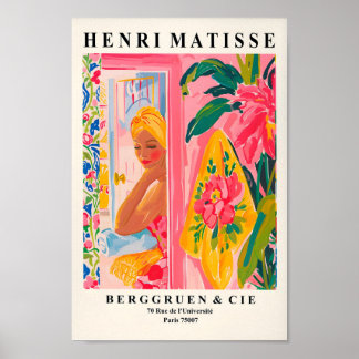 Boho Dekor, Henri Matisse Print, ästhetische Wand Poster
