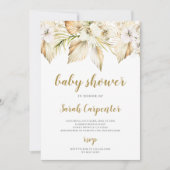 Boho Desert Baby Dusche Einladung (Vorderseite)