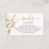 Boho Desert Books for Baby Card Begleitkarte (Vorderseite)