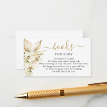 Boho Desert Books for Baby Card