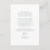 Boho Desert Cactus & Blume Fiesta Brautparty Dankeskarte (Rückseite)