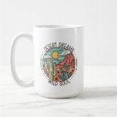 Boho "Desert Dreams" "Wildes Soul" 15oz Kaffee Tas Kaffeetasse (Links)