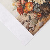 Boho Desert Floral Bouquet Art Decoupage Seidenpapier (Ausschnitt)