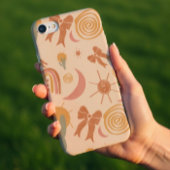 Boho Desert Sun Pattern Phone Case iPhone 16 Hülle