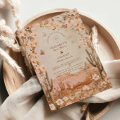 Boho Desert Sunset Cactus Wedding Einladung