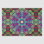 Boho Design Mandala Tissue Paper Seidenpapier (Vorderseite)