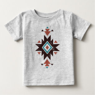Boho-Diamant-Emblem Baby T-shirt